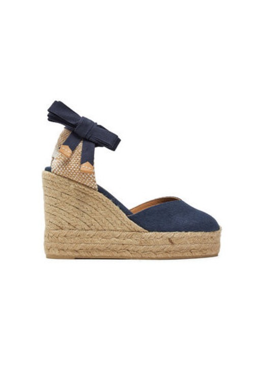 Castaner női espadrillák, 21668, textil, 40 EU, kék