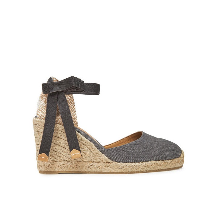 Castaner női espadrillák, 021642-111, Textil, 41 EU, Szürke