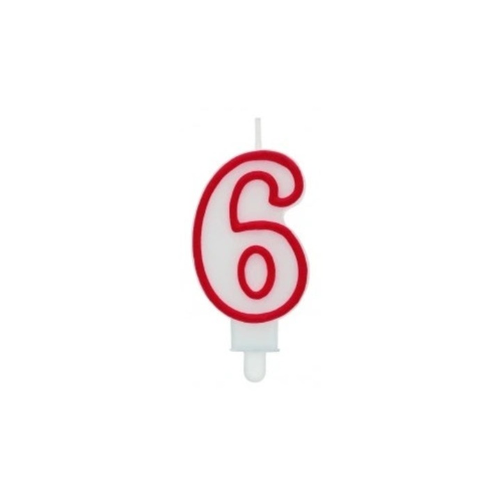 Tortamilyen, Penword, "6-os" szám, fehér pirossal, 5,5x7 cm