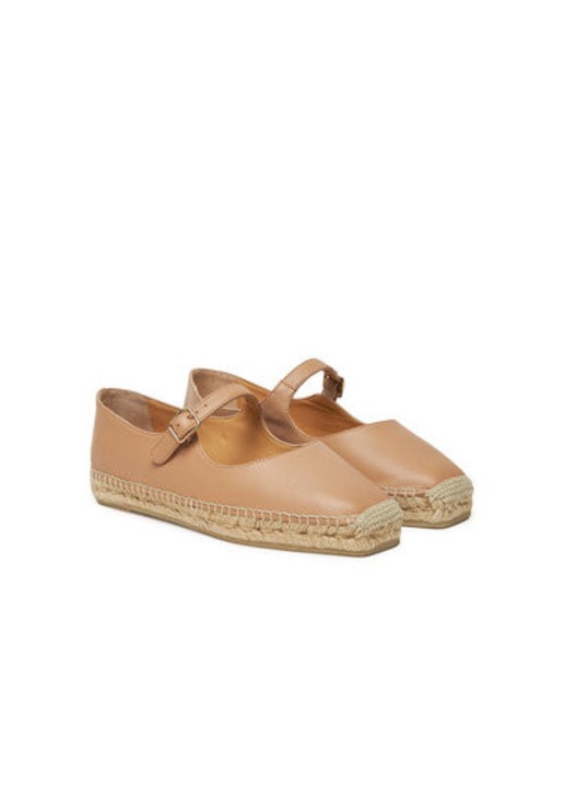 Castaner női espadrillák, 025701-2013, Természetes bőr, 39 EU, Bézs