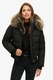 Superdry & Co, Jacheta bomber cu vatelina si blana sintetica Everest, Negru, 10