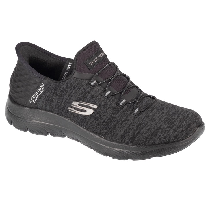 Pantofi sport, Skechers Slip-Ins Summits - Dazzling Haze 149937-BBK, Negru, 42 EU