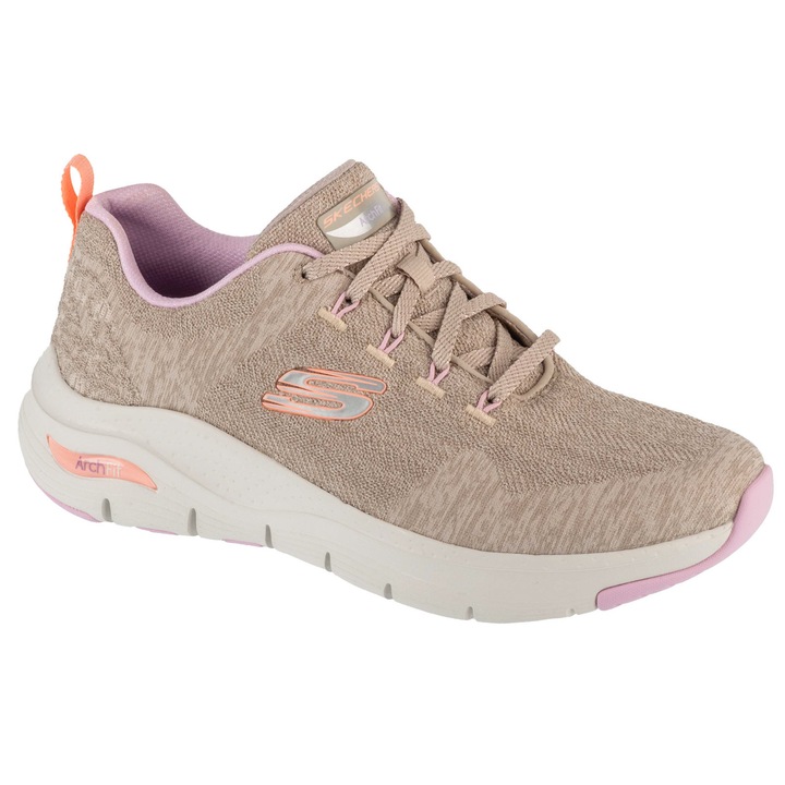 Sneakers, Skechers Arch Fit Comfy Wave 149414, Bej