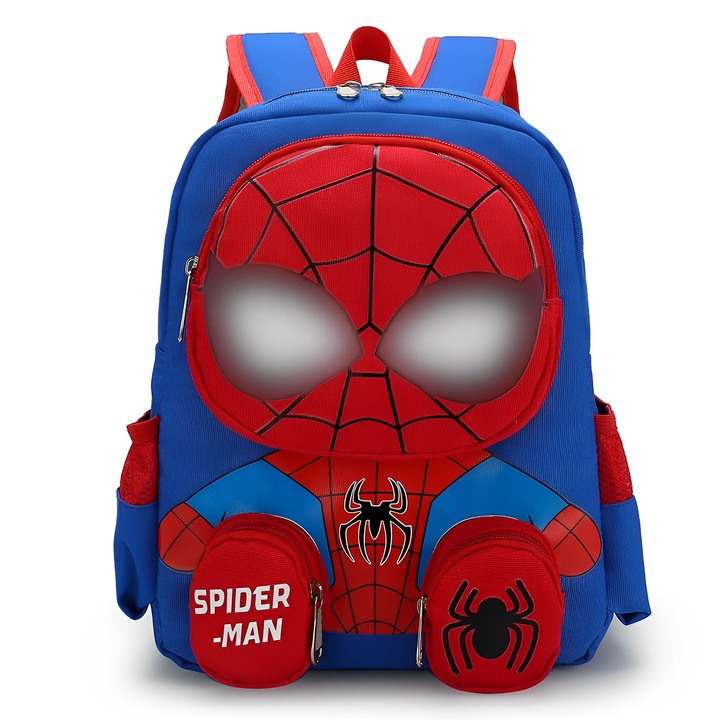 Ghiozdan TREXORA Spider-Man multicolor 26x34x11cm rezistent la apa