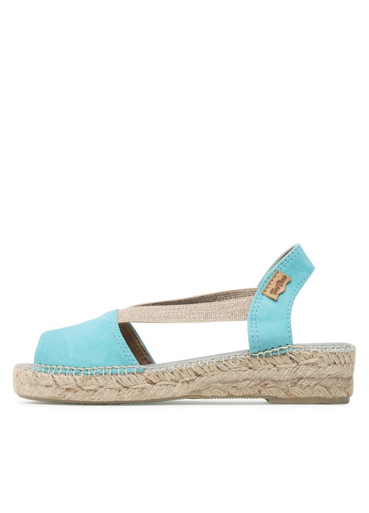 Toni Pons női espadrillák, ELLA1106411000270, Valódi bőr, 41 EU, Kék