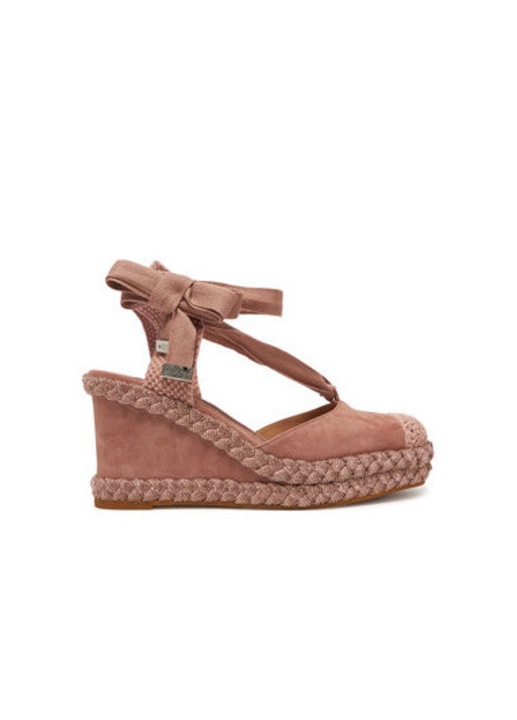 Alma En Pena női espadrillák, V251120, természetes bőr, 41 EU, rózsaszín