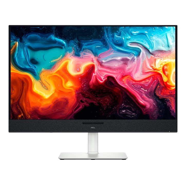 Dell 31,6"-os S3225QC QD-OLED monitor, UHD 3840 x 2160, HDMI, hangszórók, 120 Hz, 0,03 ms fekete/ezüst