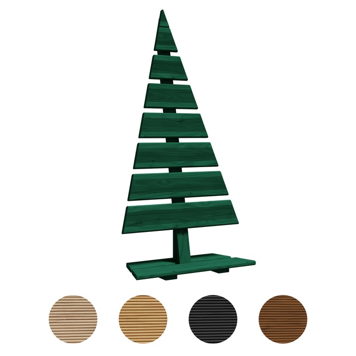 Brad decorativ Be4nature 92x45cm verde