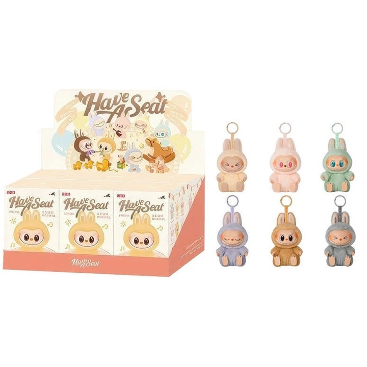 Pachet Exclusiv 3 Figurine La Bubu – Have a Seat + Energy + Breloc Magic Surpriza • Colectie Rara • Cadou Inclus