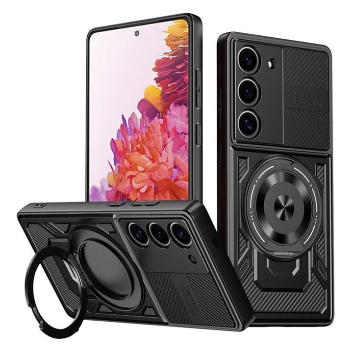 Samsung Galaxy S20 FE 2022 G781 / S20 FE 5G G781 / S20 FE G780 tok, Techsuit, RuggedCam, fekete