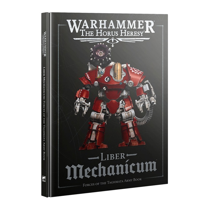Warhammer Horus Heresy játékbővítmény, Liber Mechanicum 2025, Games Workshop, angol nyelvű, többszínű