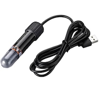 Incalzitor acvariu mini USB, Ocean Free H2oMini 10W, 8,5 cm, presetat 26C, negru, pentru acvariu mic, max 10-25L