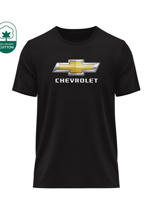 Férfi Chevrolet 34.42 póló, rövid ujjú, többszínű