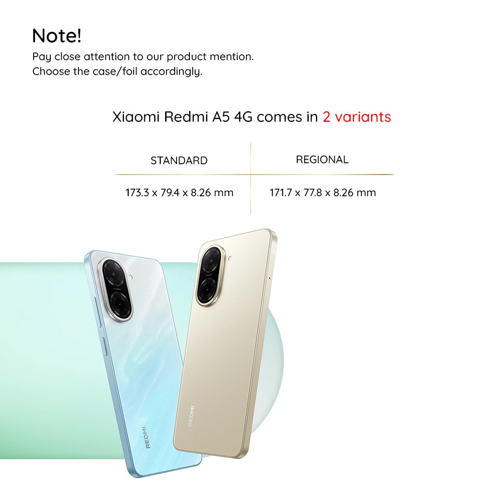Husa pentru Xiaomi Redmi A5A 4G (Standard) + Folie - Techsuit ColorVerse 360 Series - Black