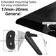 Set 2 Picioare suport TV universale, Negru, LCD/LED 32 40 49 50 55 Inch