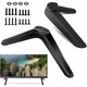 Set 2 Picioare suport TV universale, Negru, LCD/LED 32 40 49 50 55 Inch