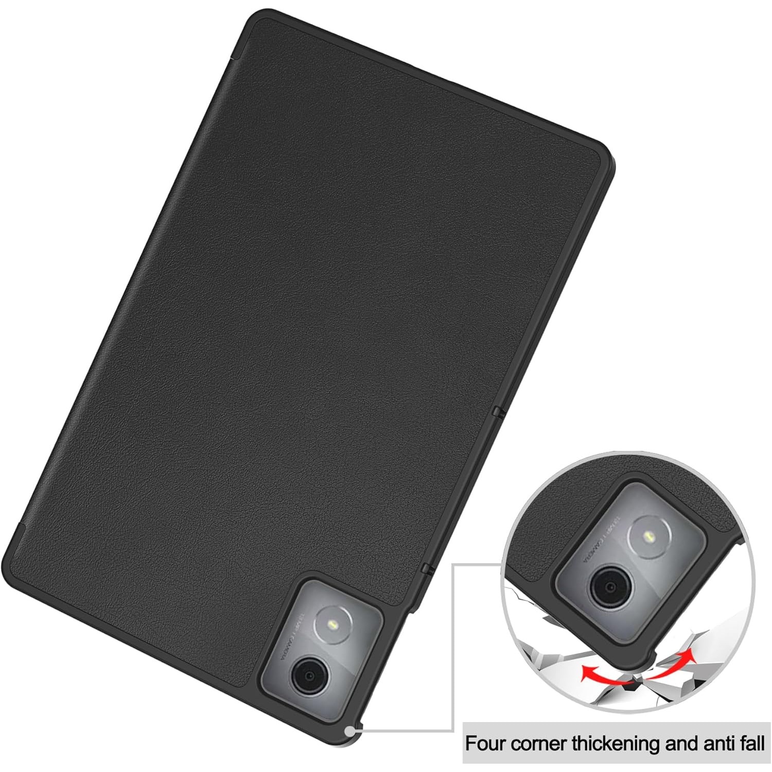 Husa tabletă, Omelivon, pentru Lenovo Tab K11 Plus 2024, 11.45 inch, funcție auto sleep/wake, protecție camera și ecran