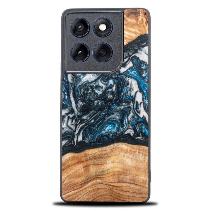 Калъф, Bewood Unique - Planets за Motorola Edge 60 / 60 Fusion, Земя
