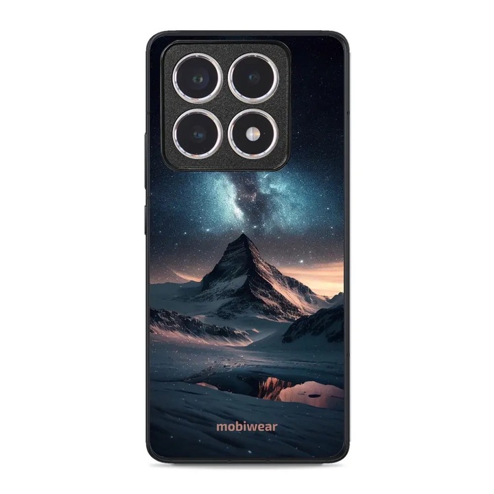 Калъф, Mobiwear - Glossy Case - G006G за Xiaomi 14T, Нощна Планина