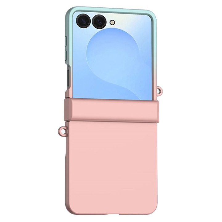 Защитен калъф REDZ Accessories, за Samsung Galaxy Z Flip7, удароустойчив, син/розов