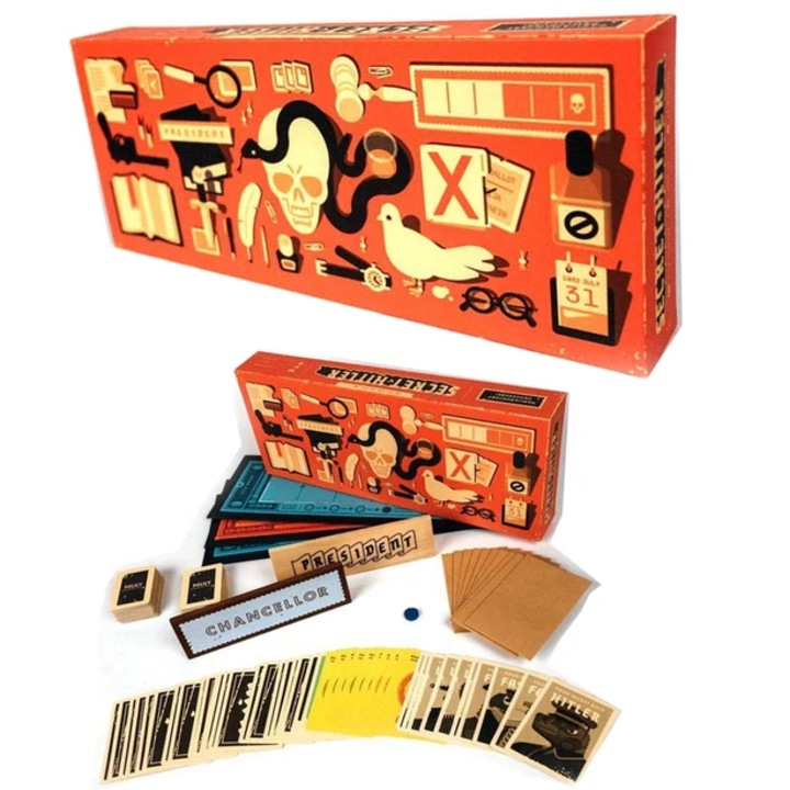 Joc de societate, Suppop®, Secret Hitler, 5-10 jucatori, 30-90 minute, Jocuri mentale