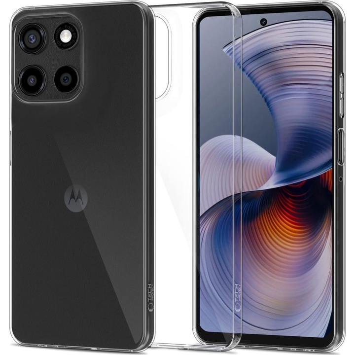 Tok Tech-Protect Flexair kompatibilis Motorola Moto G56, Átlátszó