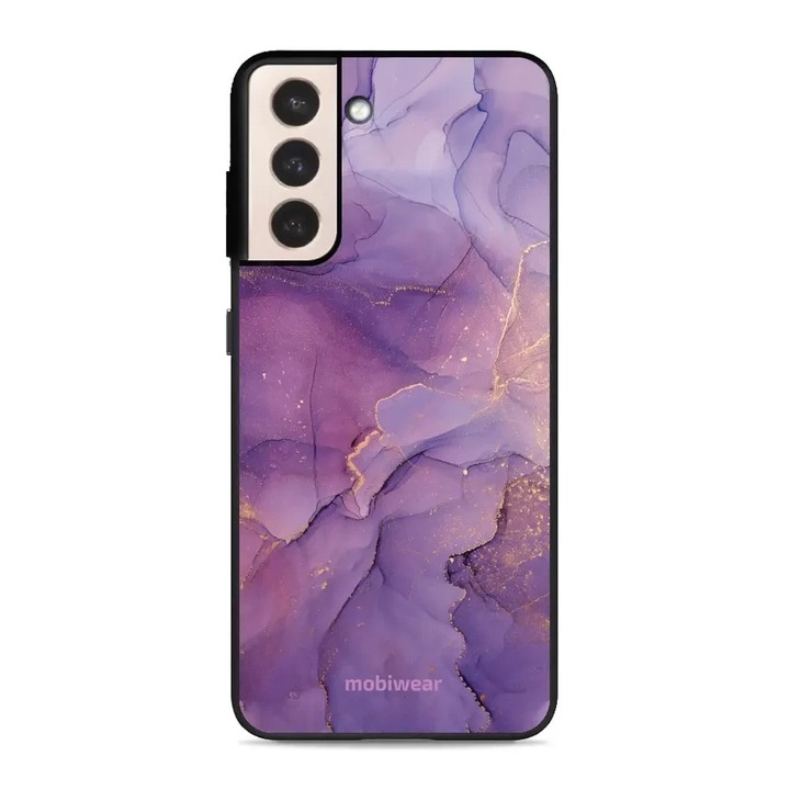 Tok Mobiwear - Glossy Case - G050G kompatibilis Samsung Galaxy S21 Plus 5G, Lila