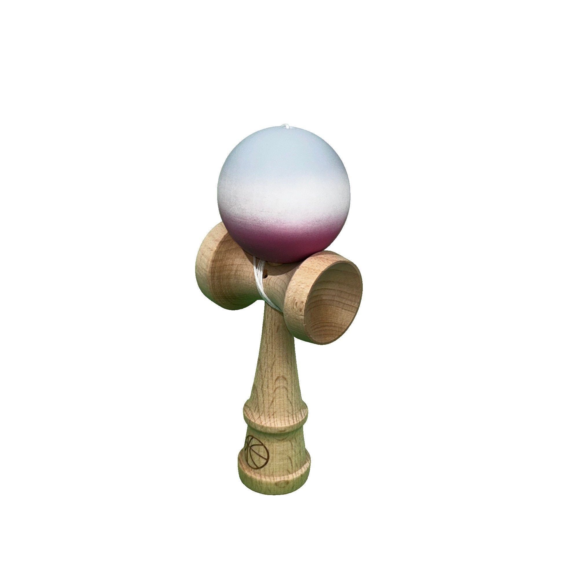 Kendama X Originala, Profesionala, Flippy, din Lemn, Rubber Grip, 18 cm ...