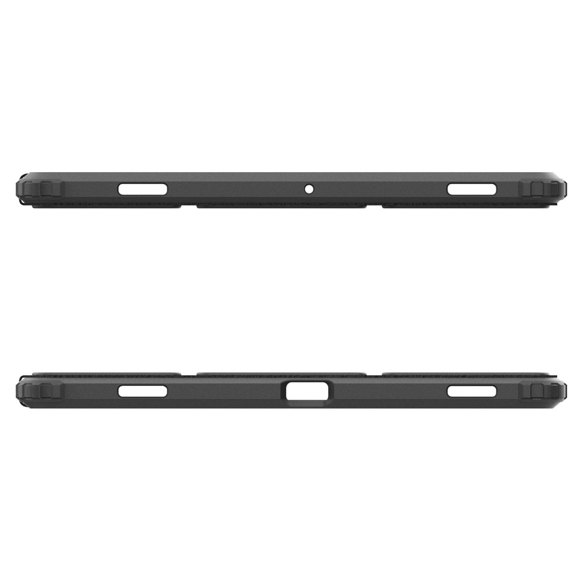 Husa tableta Spigen Ultra Hybrid Pro pentru Samsung Galaxy Tab S10 FE / S9, negru-transparent