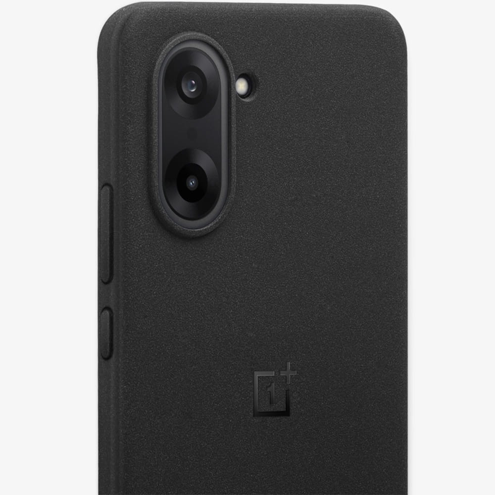 Husa OnePlus Sandstone Magnetic Case pentru OnePlus Nord CE5 5G, negru