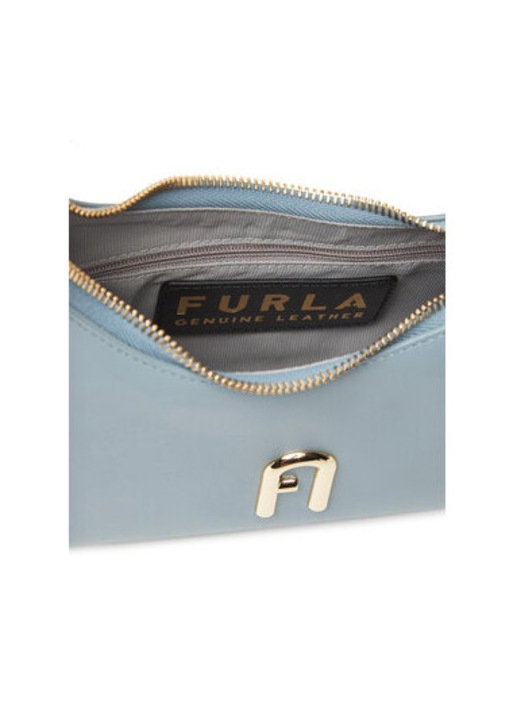 Дамска чанта Furla, WB00863 AX0733 BG, Естествена кожа, Светлосин