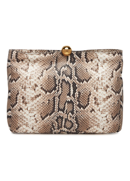 Дамска чанта Furla, WB01703 Q82000, Естествена кожа, Кафява