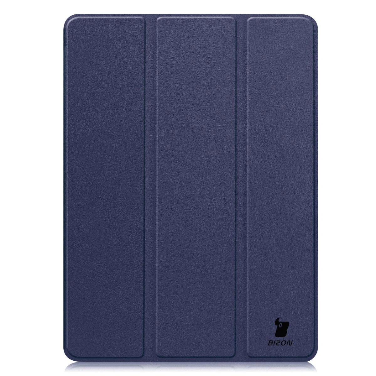 Husa tableta Bizon Case Tab Croc pentru OnePlus Pad 3 / 2 Pro / OPPO Pad 4 / 4 Pro, albastru inchis