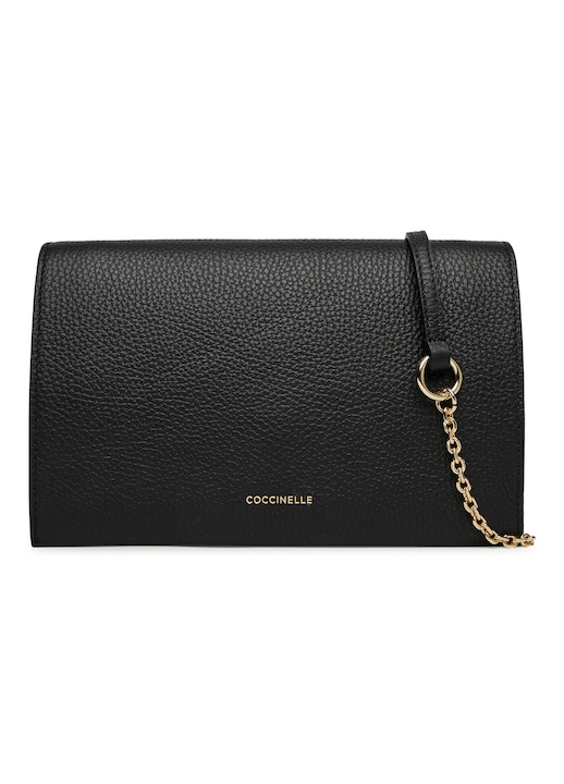 Geanta dama Coccinelle, S00 55 02 01 001, Piele naturala, Negru