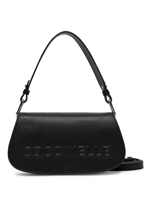 Coccinelle női táska, QBB 52 01 01 001, Valódi bőr, Fekete