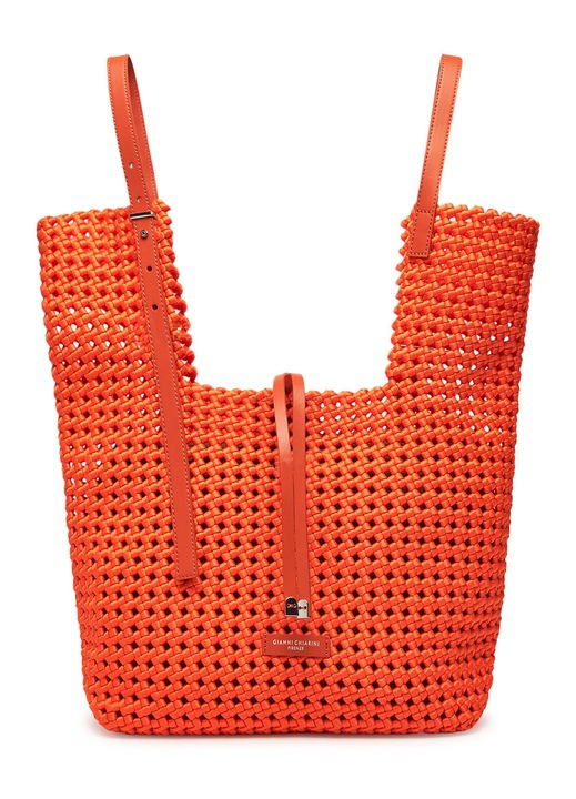 Gianni Chiarini női táska, BS 11568 WVNG, Természetes bőr, Korall