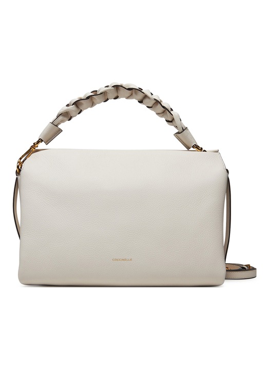 Дамска чанта Coccinelle, M50 19 02 01 578, Естествена кожа, Екрю