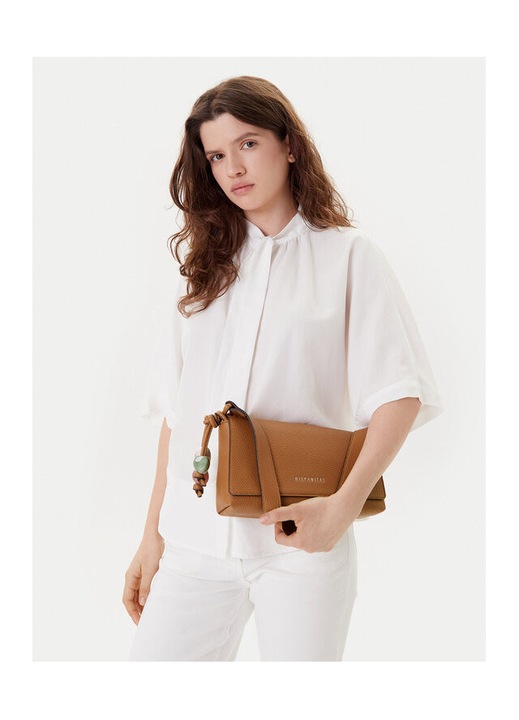 Hispanitas női táska, BV253975, Ekobőr, Barna