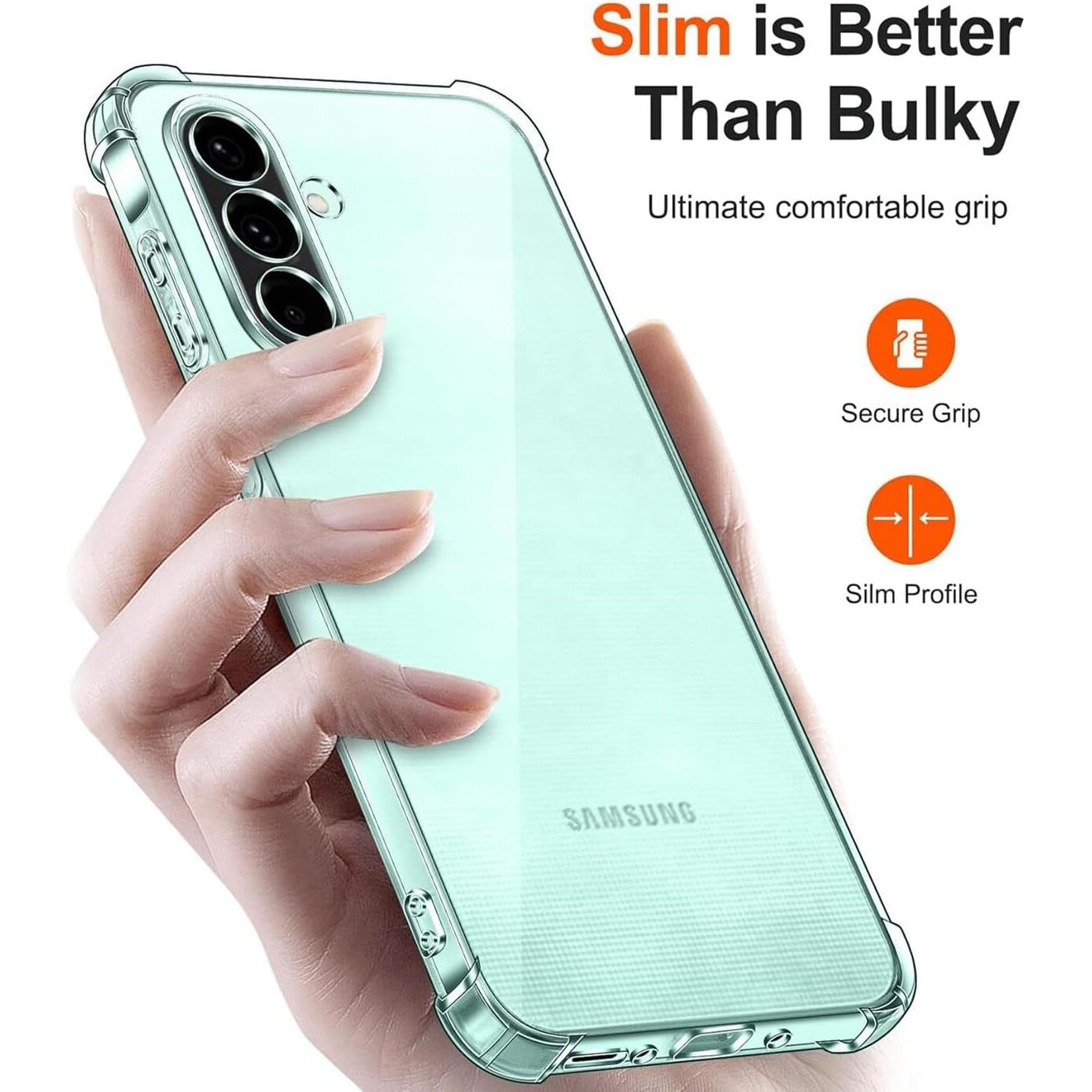 Husa Anti soc, transparenta compatibila cu Samsung Galaxy A26 5G