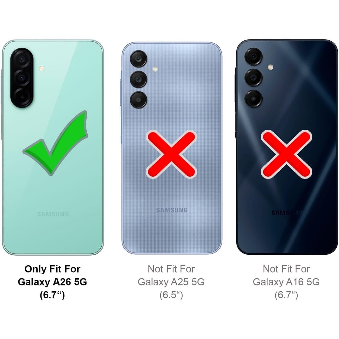 Husa Anti soc, transparenta compatibila cu Samsung Galaxy A26 5G