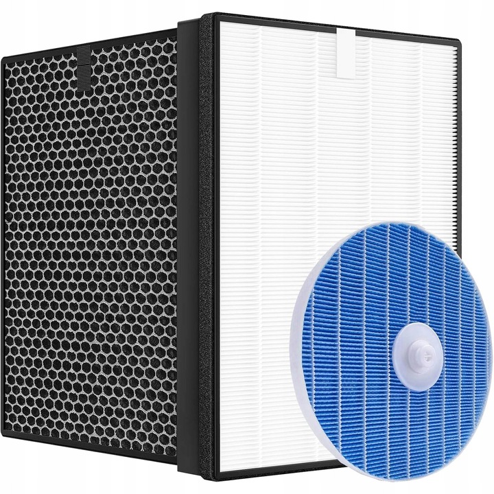 AerPure 3 az 1-ben szűrőkészlet Philips AC2729-hez, HEPA 13, szénszűrő, párásító szűrő, többszínű
