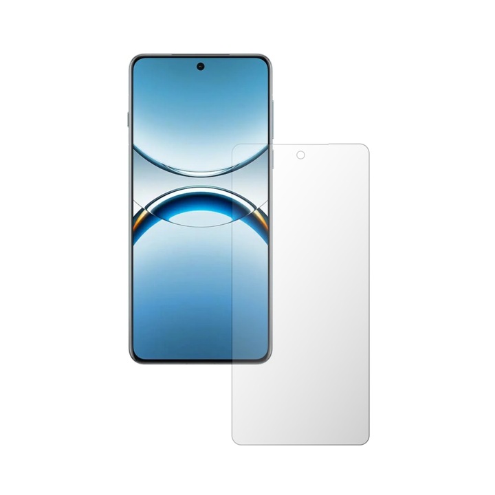 iSkinz Саморегенериращ се протектор за екран за Oppo Find X8 Pro - подходящ за калъф, невидим Skinz UHD, ултра прозрачен силикон с пълно покритие, лепен и гъвкав