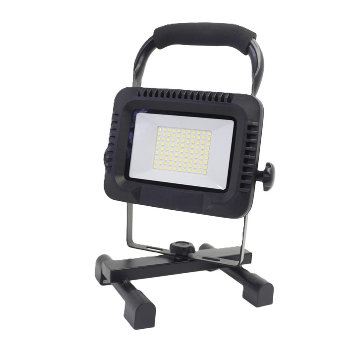 Proiector profesional reincarcabil AccuLux FL 50W LED 4000 lumeni