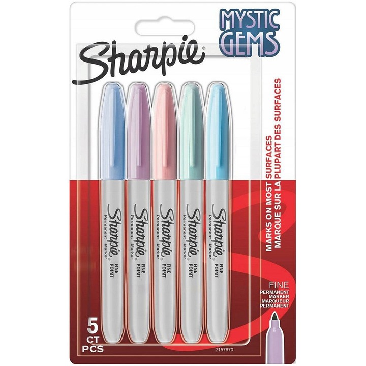 Комплект маркери Sharpie 5 Mystic