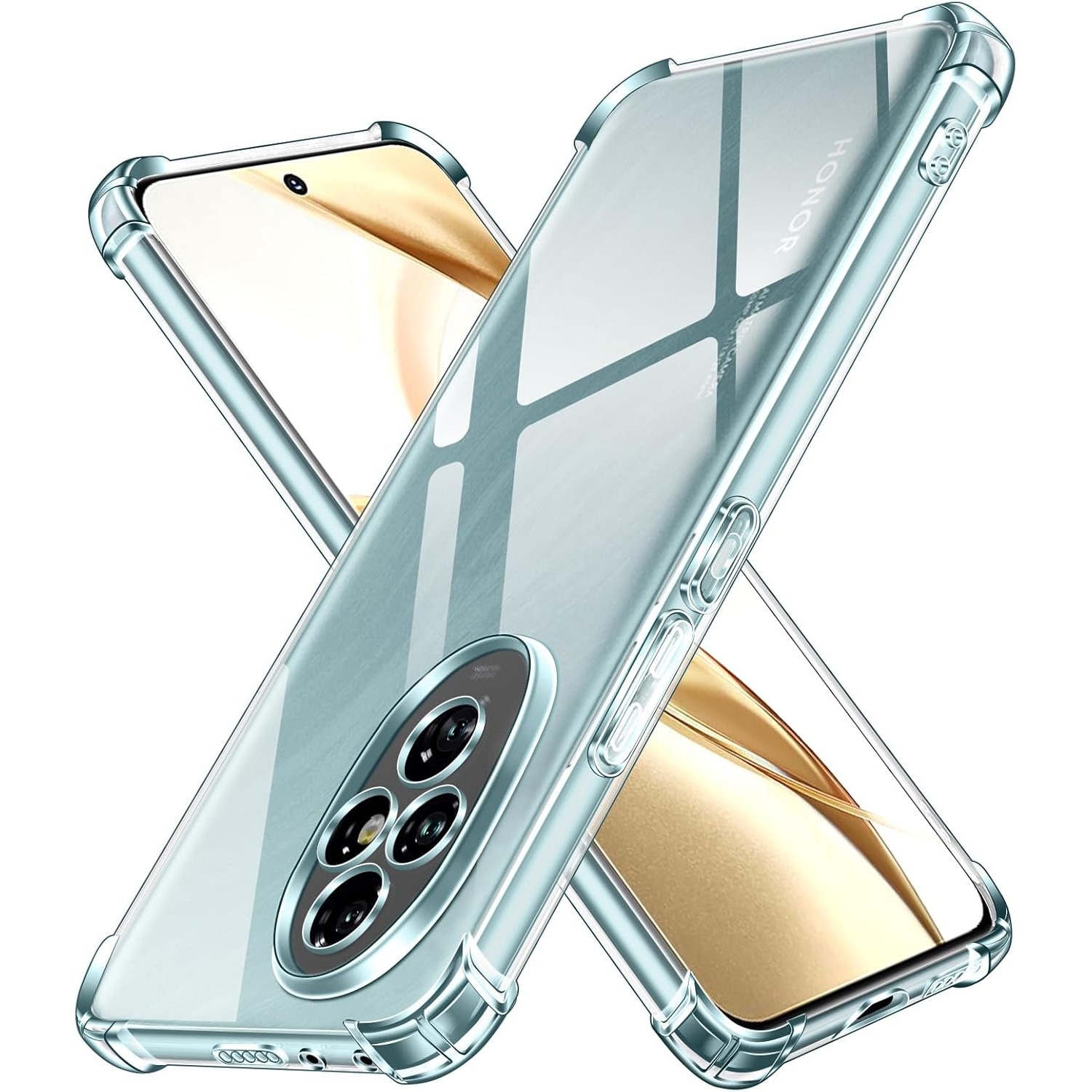 Husa Anti soc, transparenta compatibila cu Honor 200 5G