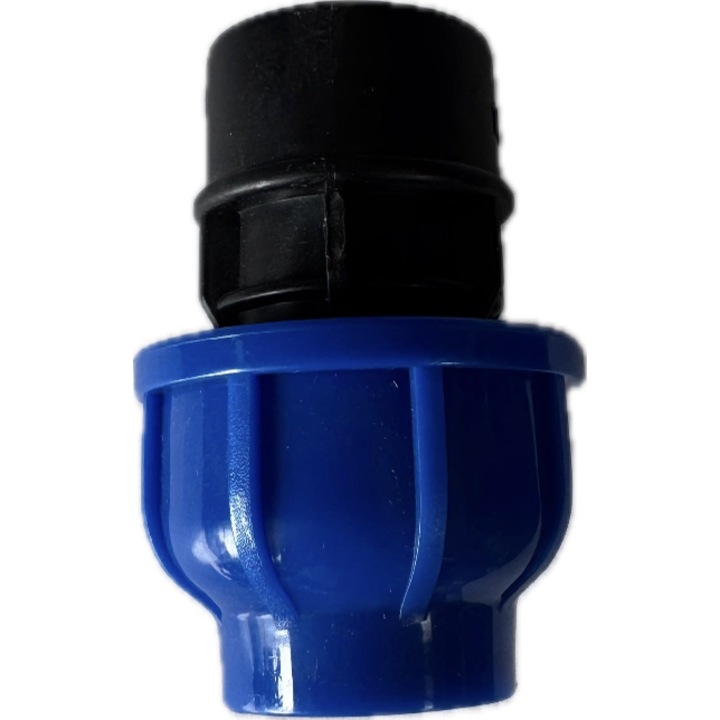 HDPE kompressziós csatlakozó 25 mm (3/4' belső menet)