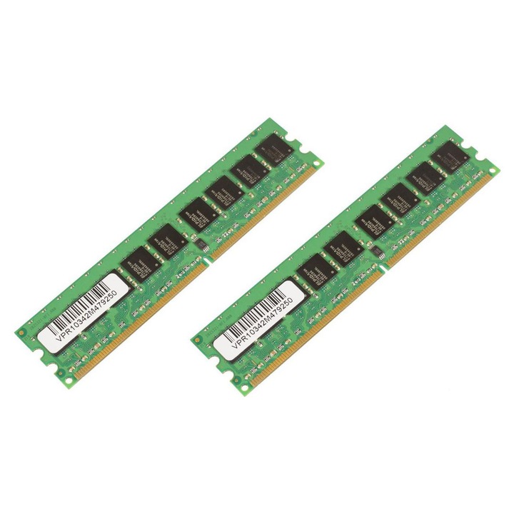 RAM memória CoreParts 4GB DDR2 533MHz, 2x2GB készlet