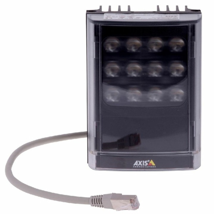 AXIS T90D20 POE IR-LED világítórendszer, fekete, fali tartó