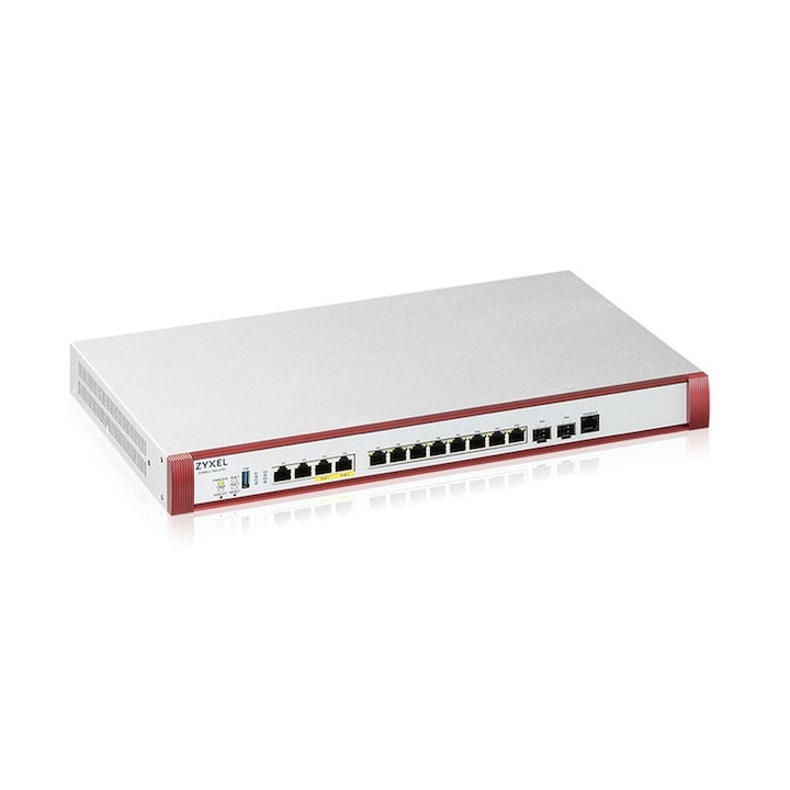 ZyXEL защитна стена, USGFLEX700H-EU0102F, кабелна, USB 2.0, RJ45 връзки