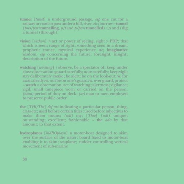 Tunnelvision - Watching The Hydroplanes (1Vinyl)